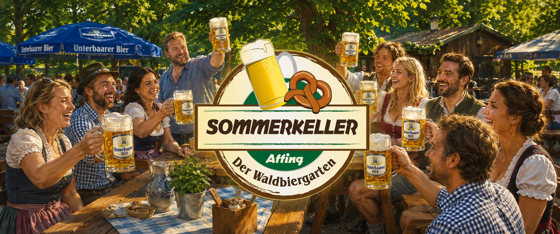 Der Sommerkeller Affing, der Waldbiergarten