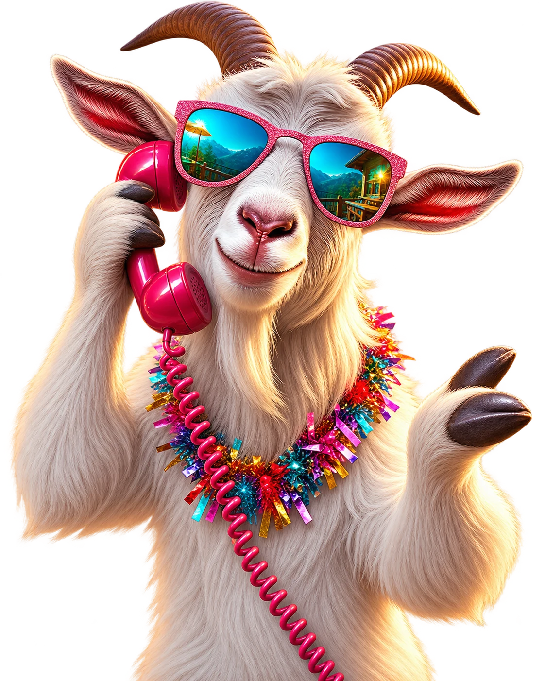 Der Bock am Telefon