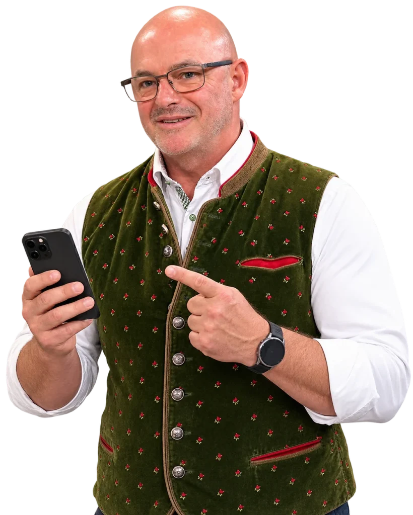 Walter Fischer, Wirt des Gasthof zur Post in Affing